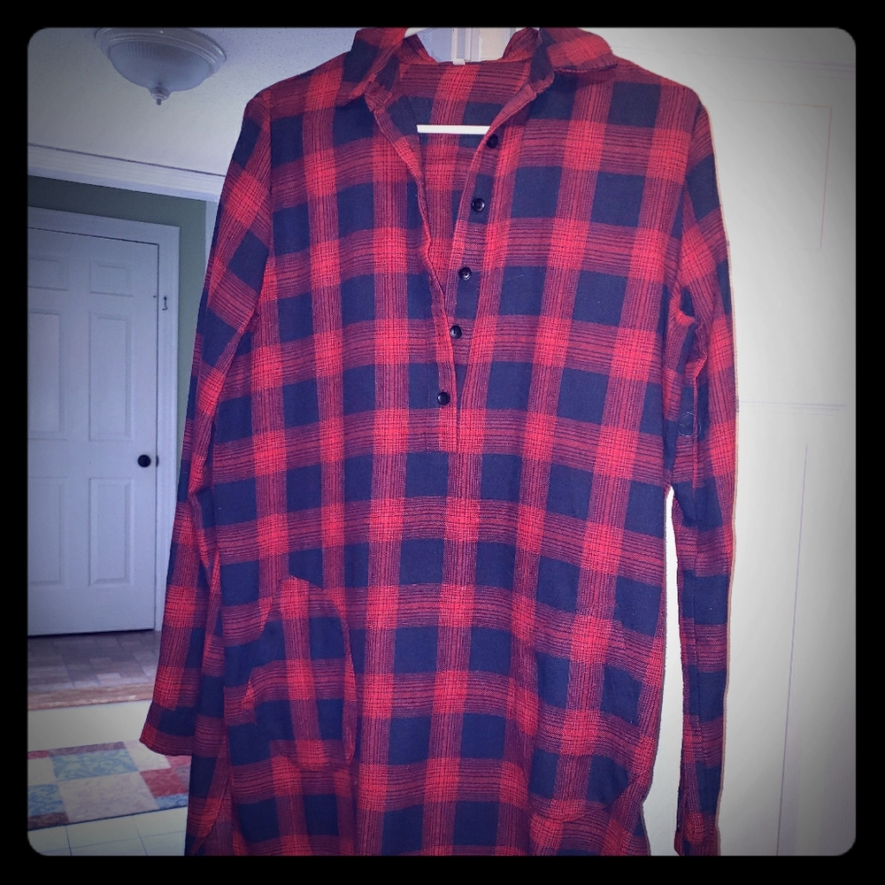 Plaid dress